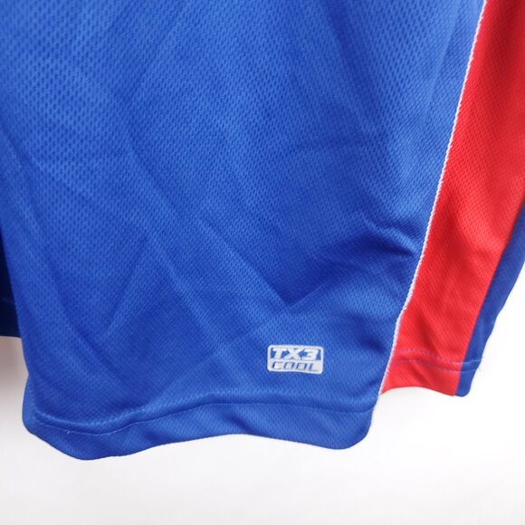 Genuine Merchandise Baseball Jersey Texas Rangers Blue Red T Jersey Shirt XL - Picture 7 of 11